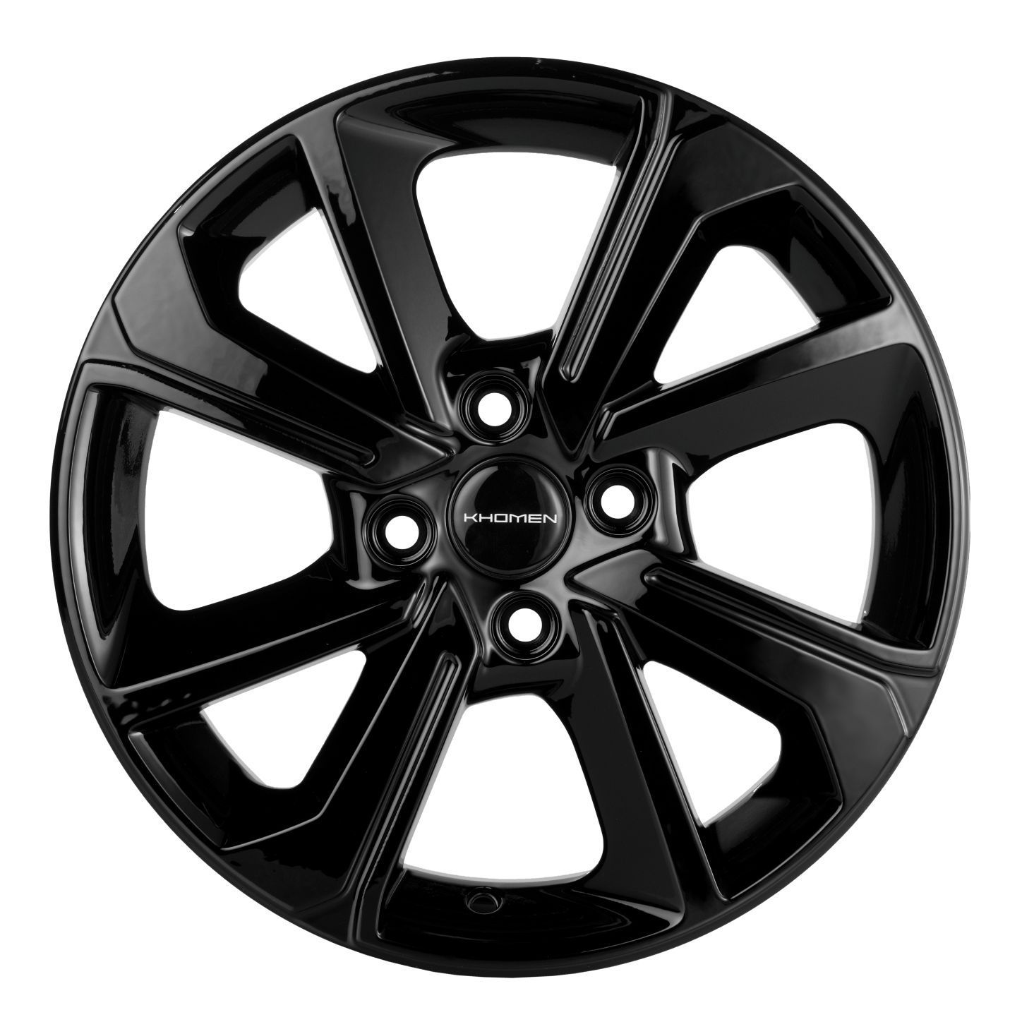 Колесный диск KHOMEN KHW1501 6х15/4x100 D54,1 ET46 BLACK